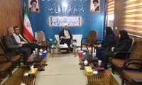 دیدار سرپرست و کارکنان دانشکده با امام جمعه شهرستان الیگودرز