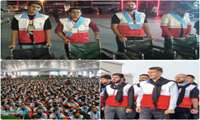 حضور دبیر هلال احمر دانشکده در تیم اعزامی لرستان به مشهد مقدس